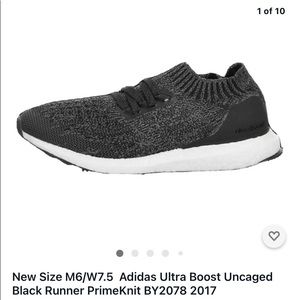 Worn two times perfect condition M6/W7.5 UltraBOOST uncaged 2017 no box